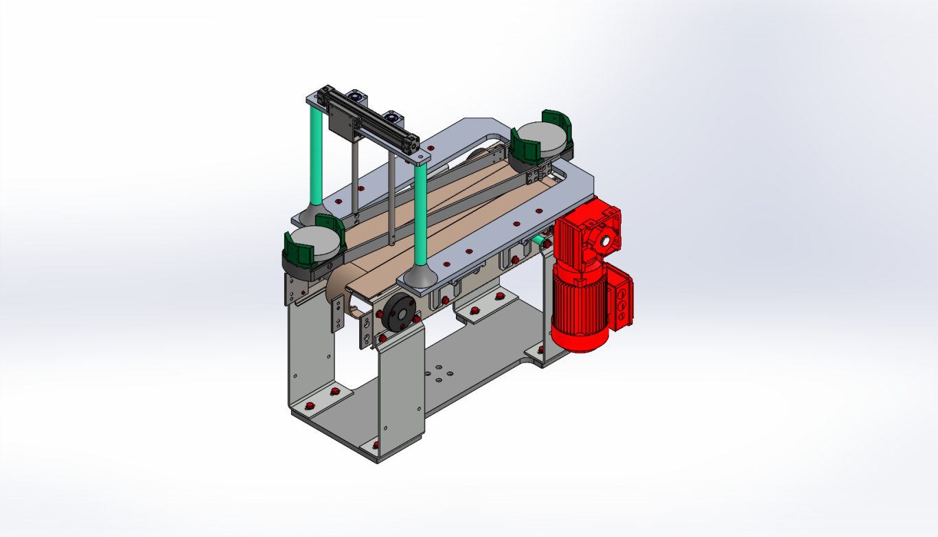 Parallelstation mit Weiche