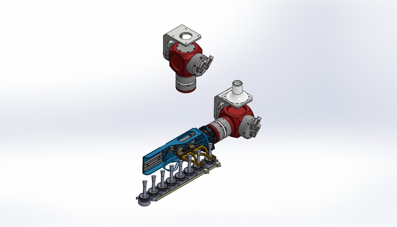 SR-M-80 mit Roboter-Greifer